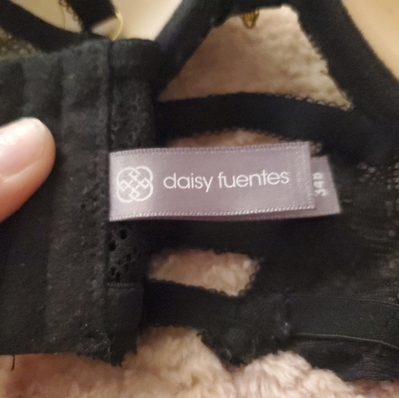 Daisy Fuentes 34b lace corset bra - Picture 4 of 9